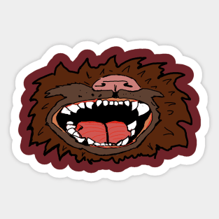 Monster Mouth Sticker